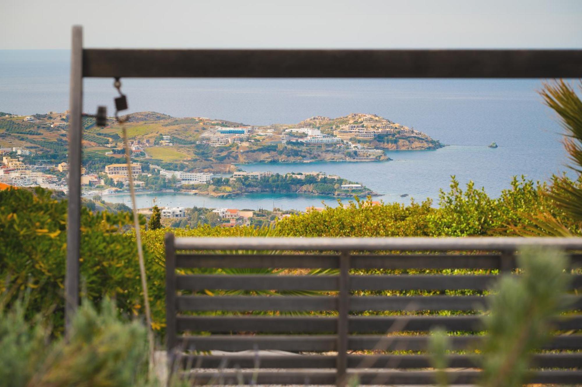 Minimalist Mediterranean Blue Key Villa With Sea View & Infinity Heated Pool Agia Pelagia  Exterior foto