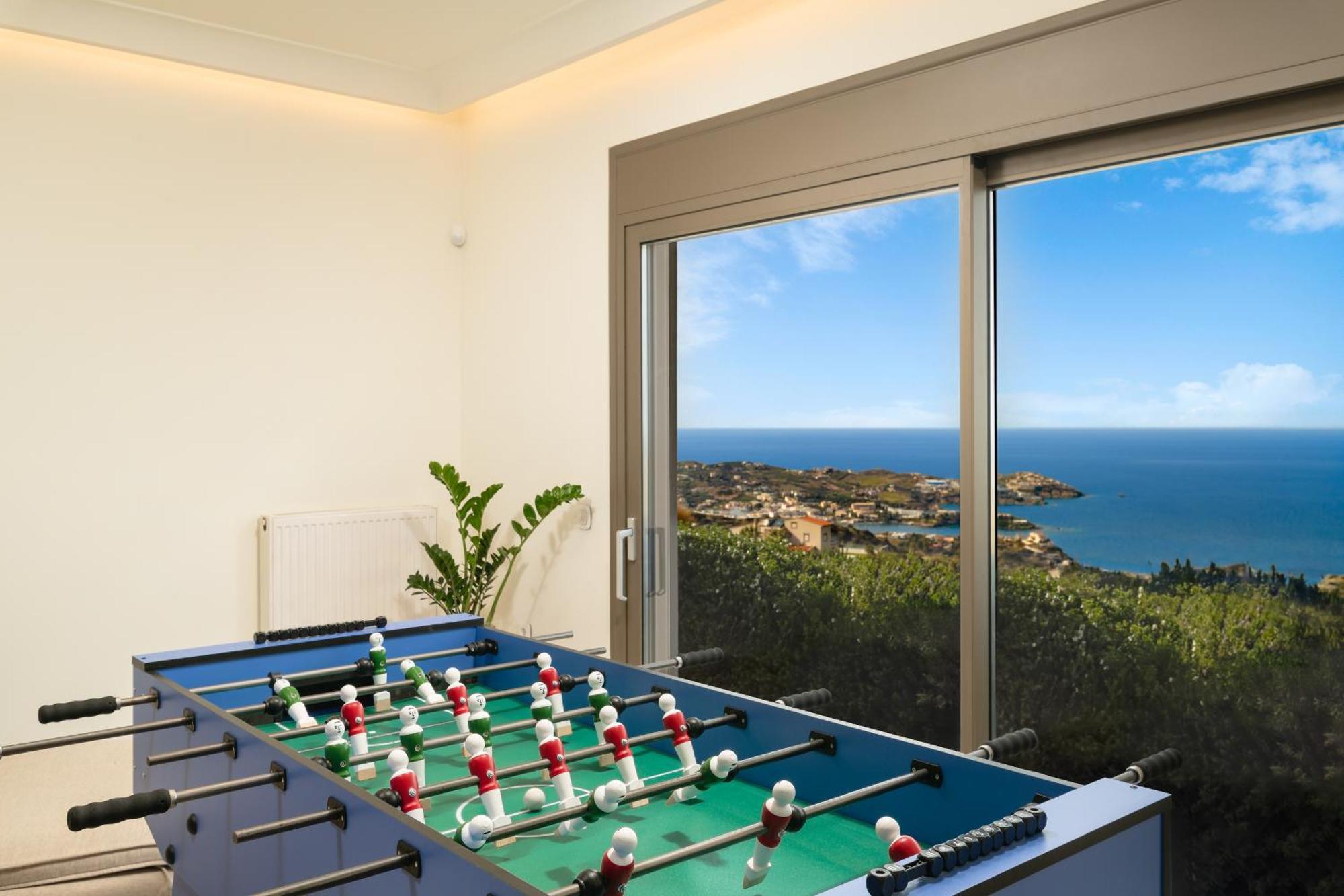 Minimalist Mediterranean Blue Key Villa With Sea View & Infinity Heated Pool Agia Pelagia  Exterior foto