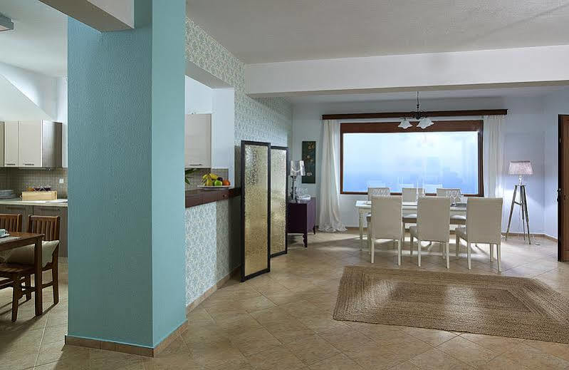 Minimalist Mediterranean Blue Key Villa With Sea View & Infinity Heated Pool Agia Pelagia  Exterior foto